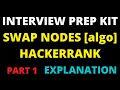 Swap Nodes algo hackerrank solution