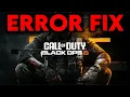 Warzone 4 Black Ops 6 Fetching Player Stats Connecting Infinite Loop Error Fix