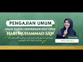 Lagu LIVE STREAMING NING UMI LAILA - PENGAJIAN UMUM DALAM RANGKA ISRA' MI'RAJ NABI MUHAMMAD SAW