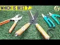 CHOOSING PRUNERS SHEARS SECATEURS Plant Pruning Garden Tools - Gardening Scissors Cutters