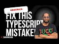 You re Using TypeScript WRONG Fix It with Generics