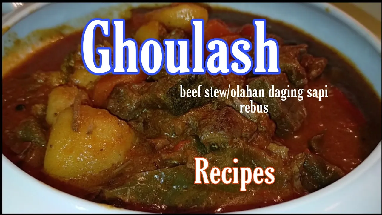 Ternyata Olahan daging sapi Ghoulash Lezat & harus dicoba Resep masakan ini #Beef stew#Goulash#How