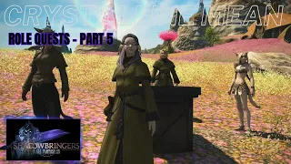 FFXIV - Crystalline Mean Level 80 Job Quests Part 5 Miner Botanist