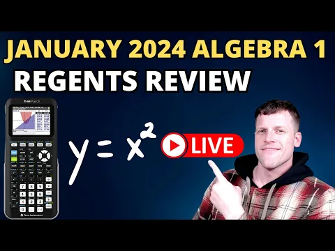Download MP3 January 2024 Algebra 1 Regents Review