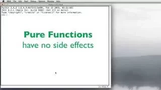Python Functions 1 Pure Functions