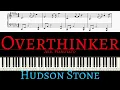 Hudson Stone - Overthinker | Piano cover by Pianotato