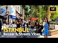 Turkey, Istanbul 2025 Pendik 4K Walking Tour | City Tour in Bazaar Shopping Vibes, Streets \u0026 Marina