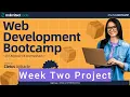 Web Development Bootcamp for Beginners and Intermediates Week Two - First Project
