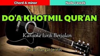 doa khotmil quran karaoke nada cewek audio jernih