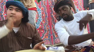 علبة احمد الصيني لعب مزمار شعبنة السعدي و الشرفية دندنها