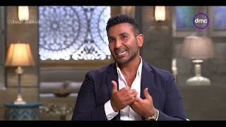 صاحبة السعادة   أحمد سعد   سألت نفسي  علامة في حياتي ولن تنتهي وبقيت بحس دايما إن أنا البطل دندنها