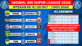 Jadwal Liga 1 2026 - Persib vs Isenmulang - Dewa United vs Persija - Live Persib