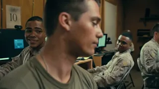 Cassie Sings For Marines In Iraq PURPLE HEARTS 