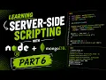 Learning Server-Side Scripting with Node js MongoDB Part 6