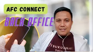 Tutorial Back Office AFC Connect