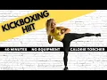 Download Lagu CARDIO KICKBOXING HIIT WORKOUT // KICKBOXING INTERVAL // CALORIE BURNING CARDIO