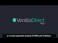Use VanillaDirect with E-ZPass NY