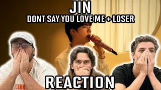 Download K-POP NEWBIES WATCH BTS JIN DINGO LIVE (DON'T SAY YOU LOVE ME + LOSER)! MP3