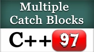 Multiple Catch Blocks Catching All Exceptions in C