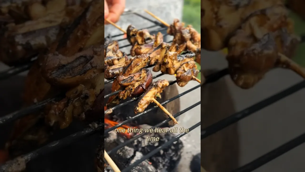 Peanut Satay BBQ Skewers  FREE Plant-based Cooking Webinar - link in bio to learn more 