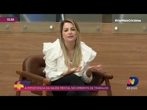 Psicóloga fala sobre importância da saúde mental no ambiente de trabalho
