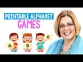 My Favorite Alphabet Activities How to Teach Letters to Kids Using Printable Alphabet Games