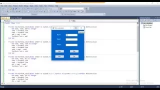 Visual Basic In Nepali VB NET Tutorial How to create simple calculator in VB Net By NP Rijal