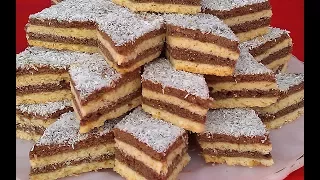 حلويات العيد حلوى الطبقات الاقتصادية والسهلة بالمربى وبدون زبدة هشيشة تدوب في الفم 