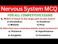 nervous system mcq nervous system questions and answers