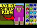 EASIEST AUTOMATIC WOOL Farm Minecraft 1 20