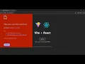 Create Vite React Typescript npm run dev http localhost 5173