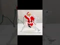 Vintage Christmas Hi-Ho Lighted Santa on Reindeer ca 1958