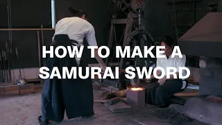 How a REAL Samurai Sword Is Made | Traditional Japanese Swordsmithing & History
