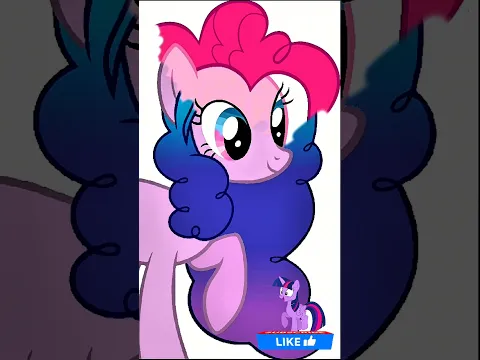 My Little Pony Mane 6 as Generation 5 characters 🦄 #MLP #mylittlepony #shorts #cartoonedit