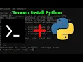 How to Install Python on Android Using Termux Python 3 7 in Termux