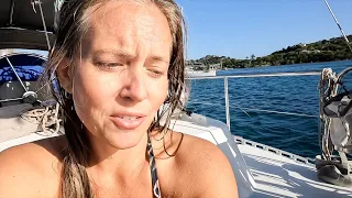 ⛵️The WORST part of living on a SAILBOAT Ep.288