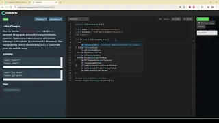 Coderbyte Letter Changes Easy Solution with JavaScript