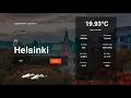 Weather app p5js