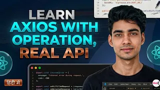 Axios in React js Fetch Data From API Perform CRUD in React js Axios React Axios Tutorial
