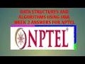 DATA STRUCTURES AND ALGORITHMS USING JAVA ASSIGNMENT ANSWERS WEEK 2 FOR NPTEL 2022