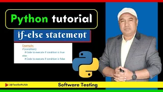Mastering PYTHON If-Else Statements Made Easy Software Testing