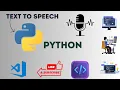 HOW TO CREATE TEXT-TO-SPEECH IN PYTHON USING gTTS EASY TUTORIAL IN 2025