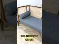 Download Lagu SOFA BANGKU PANJANG ROTAN KAYU JATI #furniturekekinian #viral #diy #woodworking