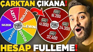 YENİ UC ÇARKINDAN ÇIKANA BAKIN! HESABI FULLENDİ! PUBG Mobile