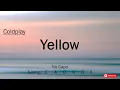 Yellow - Coldplay Chords and