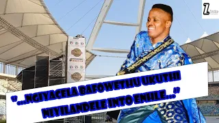 ukhuzani uthi akawadli amandla abanye abantu ugqugquzela ukuthi abaculi bacule bukhoma 