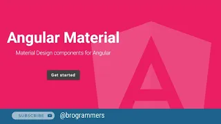 Angular Material Setup Tutorial Material UI Project Angular Angular Material Tutorial
