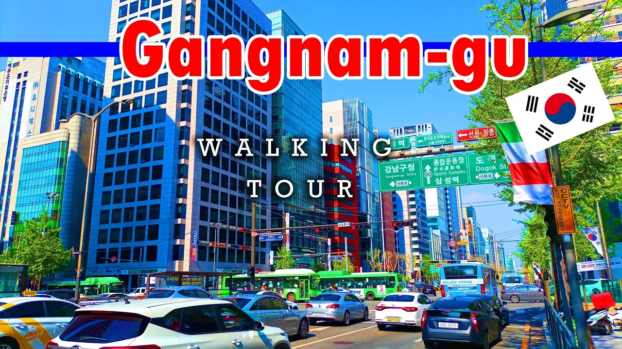 Yeoksam Station to Seolleung Station🇰🇷walking tour II 15Apr.2021 Korea Walking Tour