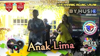 Download BY Music Palembang Terbaru | Anak Lima | Live Karang Agung | WD Karin \u0026 Solihin | Orkes palembang MP3