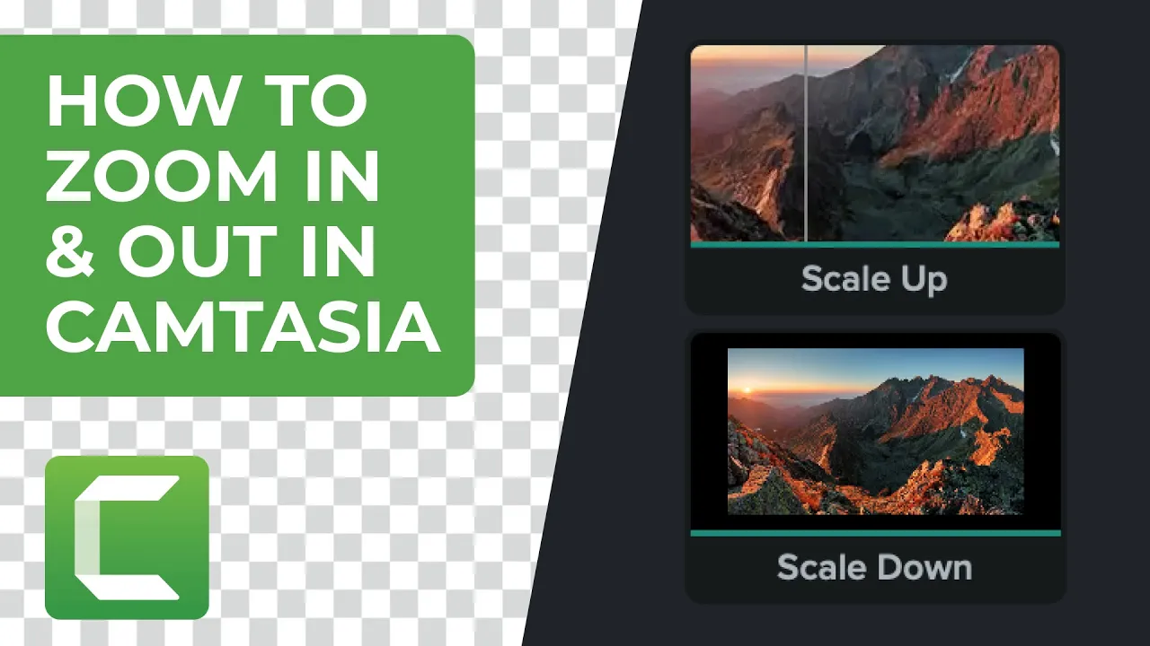 Outline Video How to Zoom In & Out In Camtasia